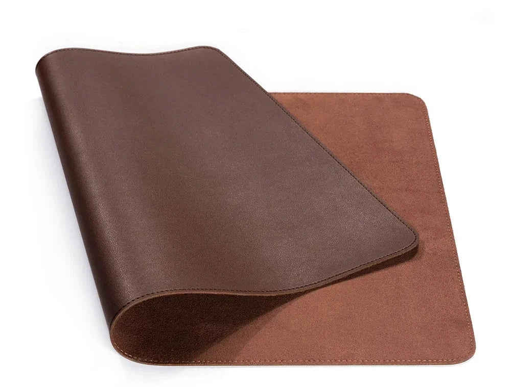 Leather Suede Desk Mat