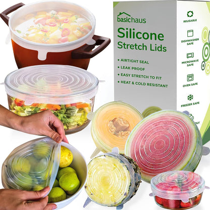 Reusable Silicone Lids